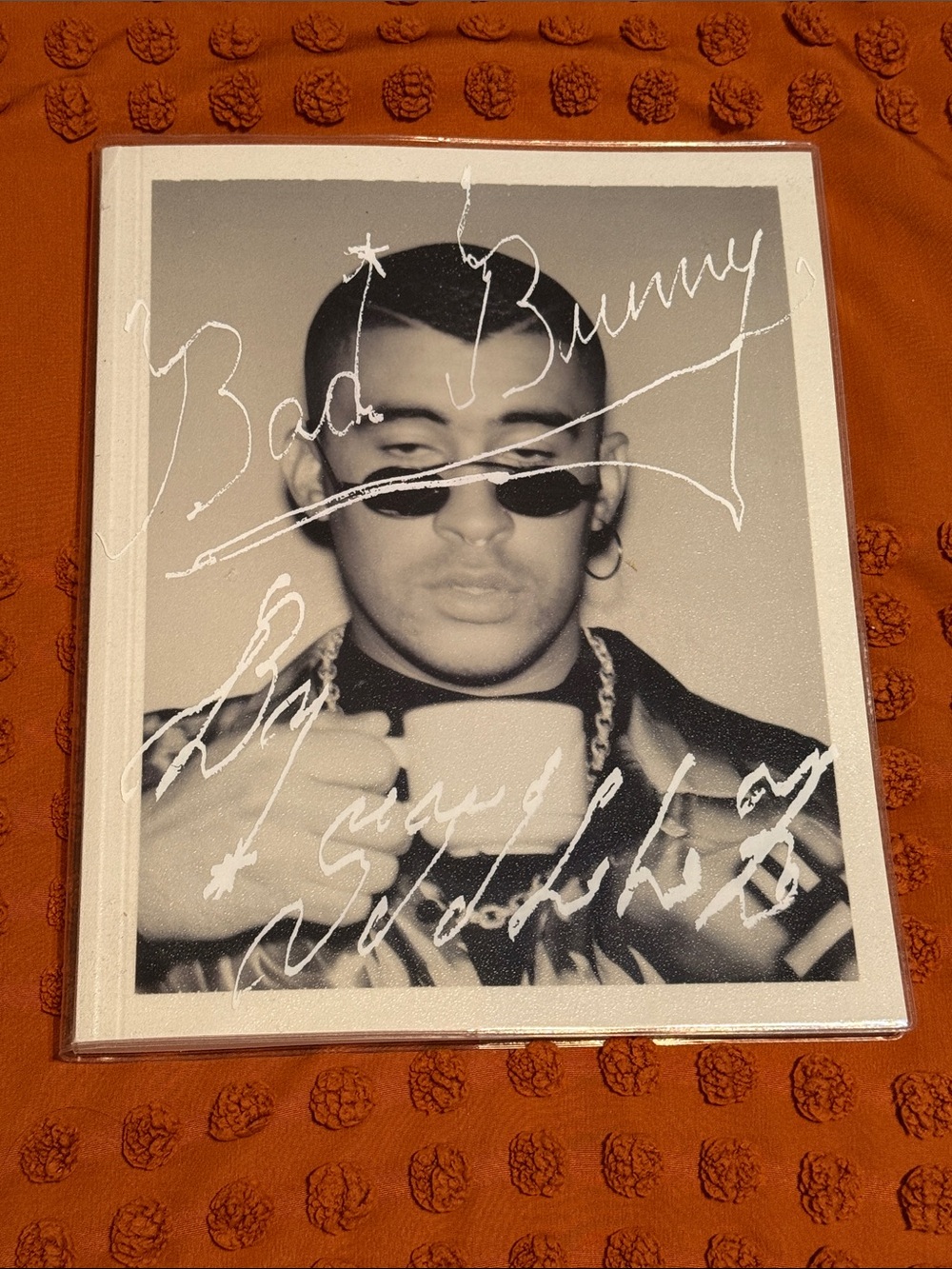 Bad Bunny Photobook - Black & White Cover